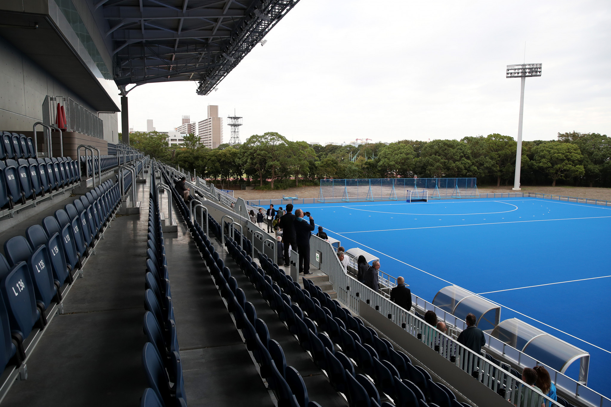 The Oi Hockey Stadium was visited by the IOC Coordination Commission ©Getty Images
