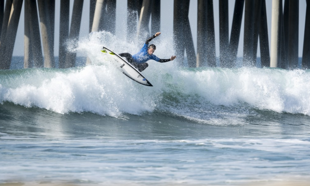 Jensen leading the way for emerging nations at World Junior Surfing Championship