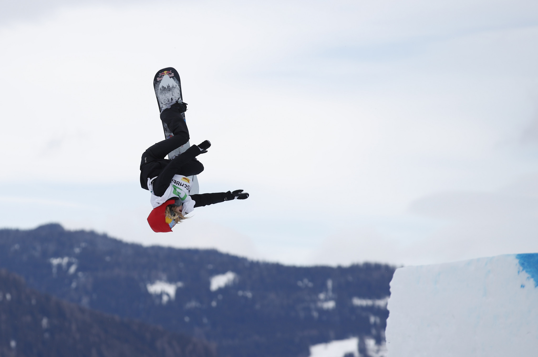 Anna Gasser of Austria is the favourite in the women's FIS Snowboard Big Air World Cup event in Modena ©Getty Images