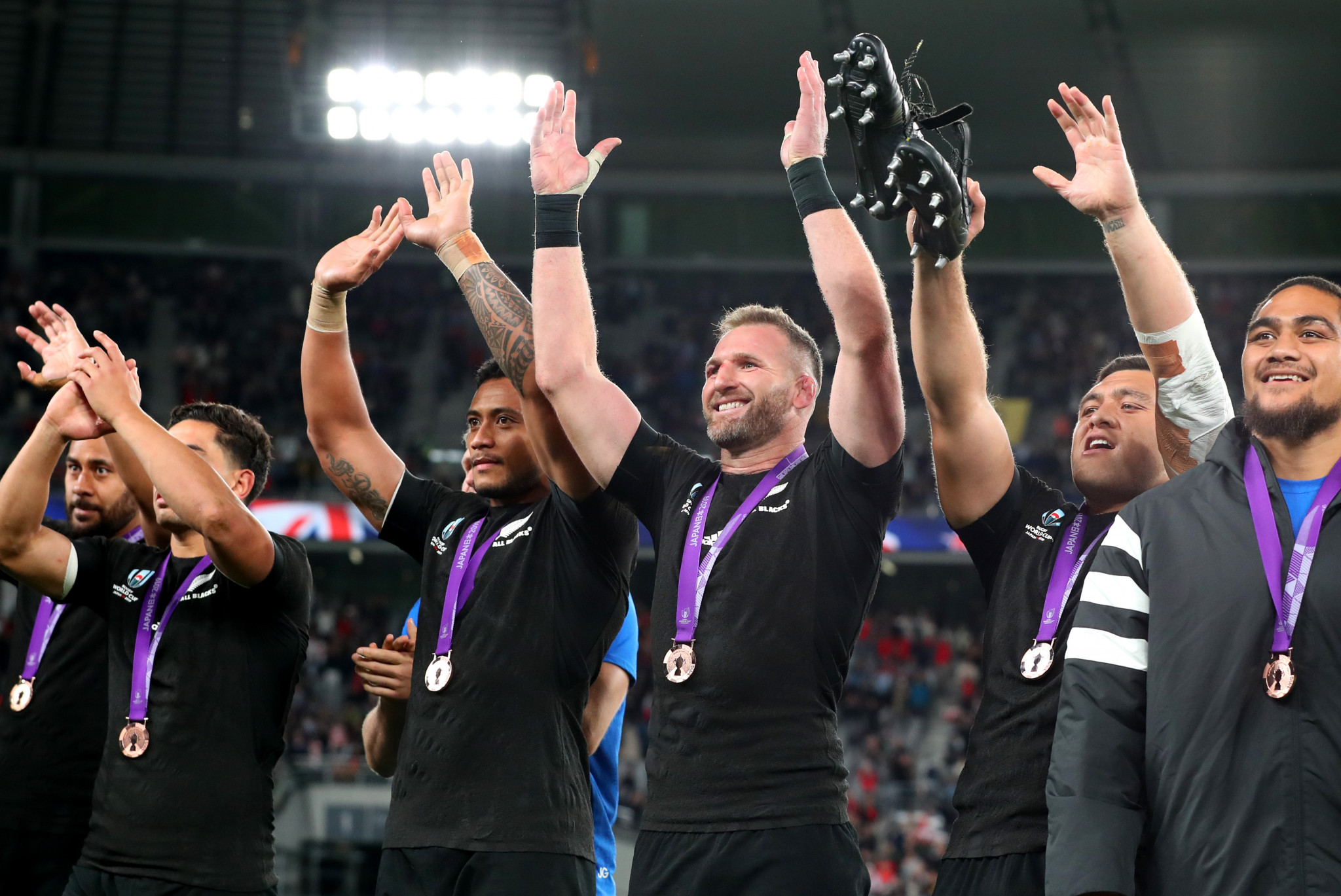 New Zealand took the bronze medal at the 2019 Rugby World Cup ©Getty Images