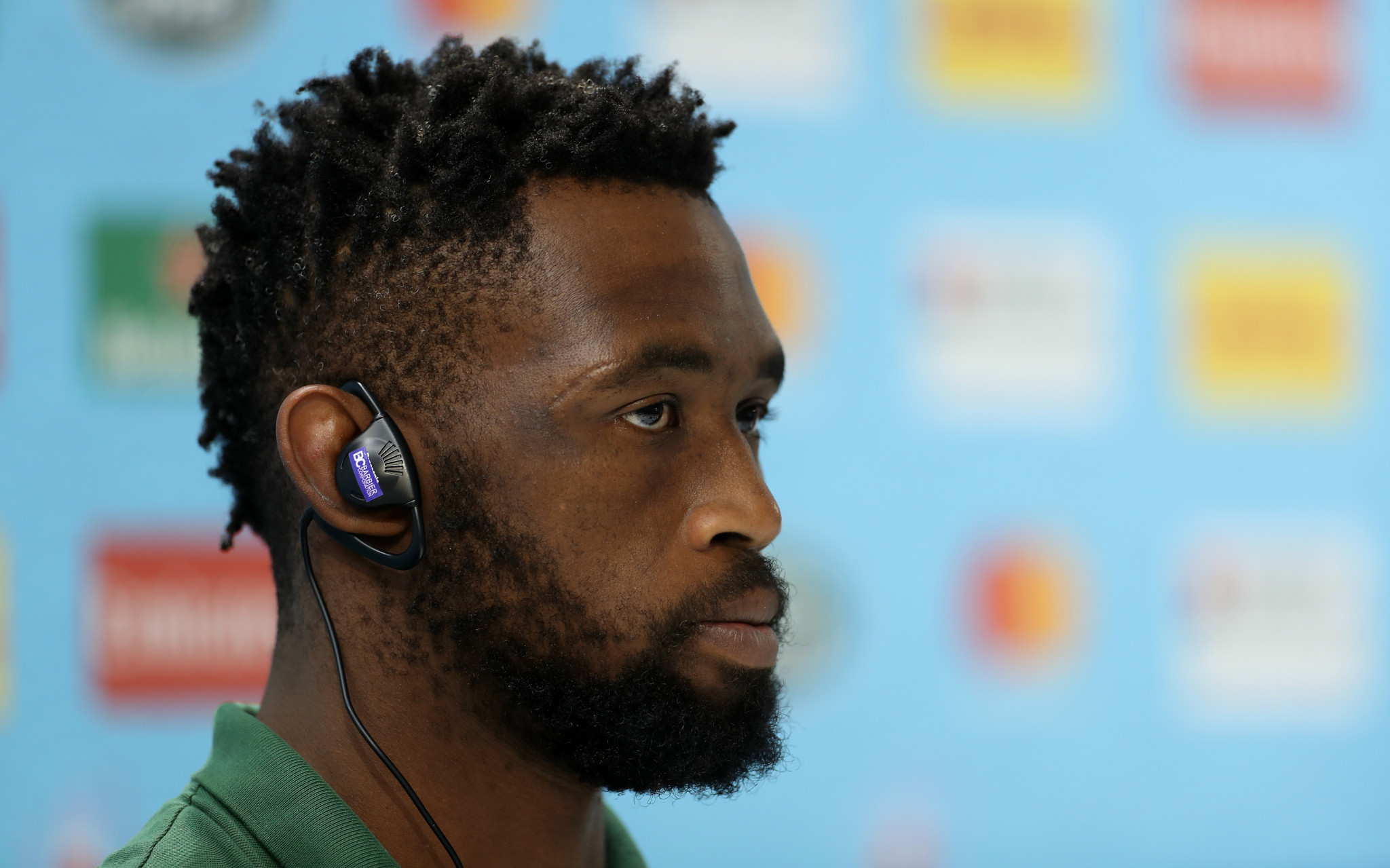 Captain Siya Kolisi answered questions posed by the media ©Getty Images