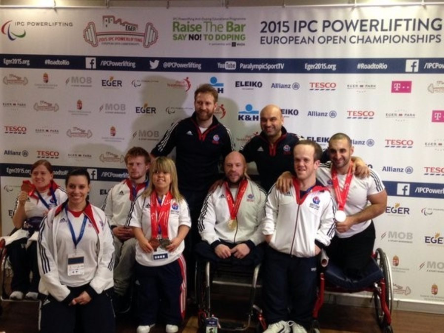 There was success for British powerlifters at the IPC European Open Championships with Micky Yule and Natalia Blake winning medals ©Twitter 
