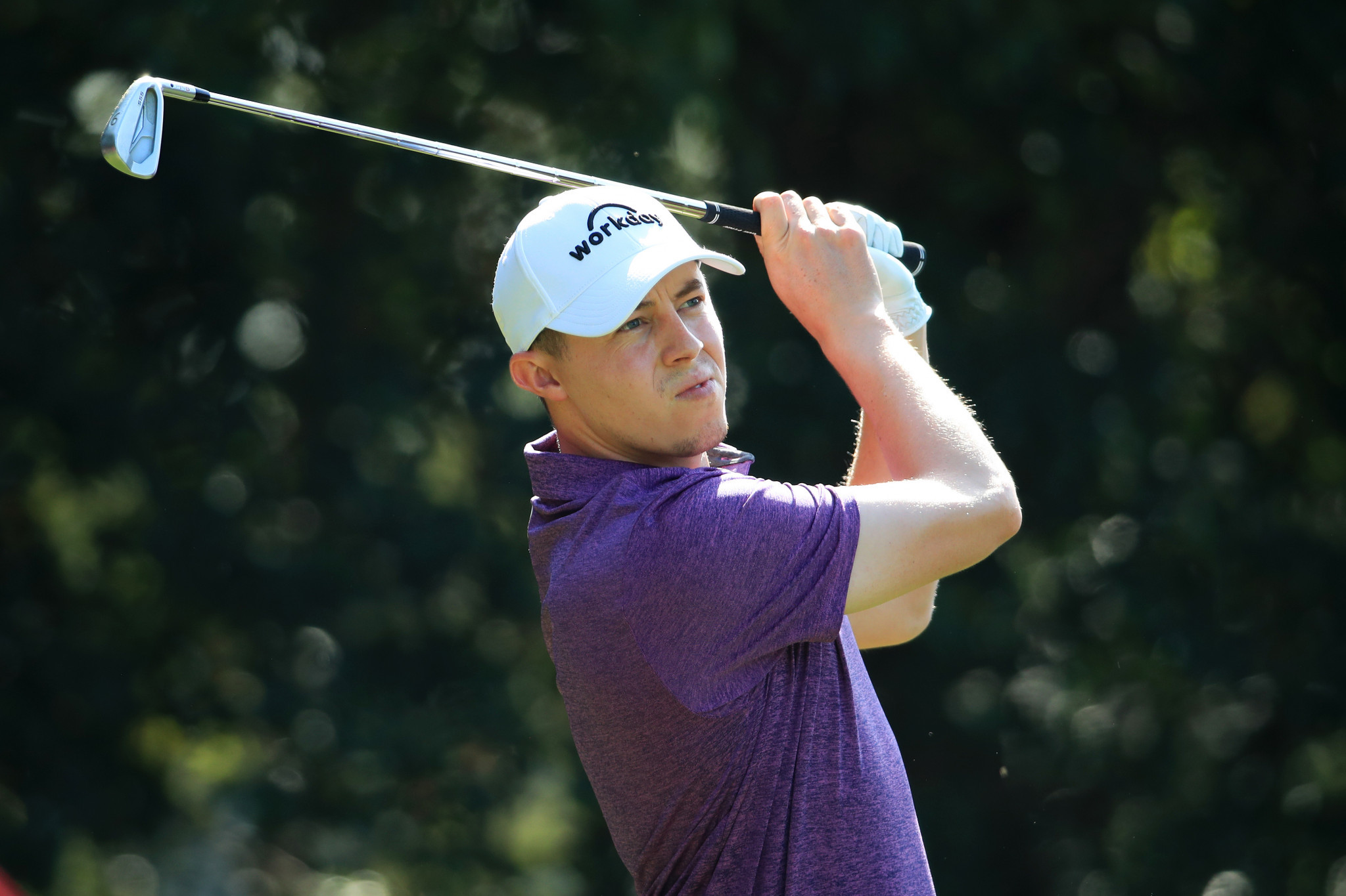 Staying nicely under the radar, Matthew Fitzpatrick has moved to the top of the leaderboard ©Getty Images