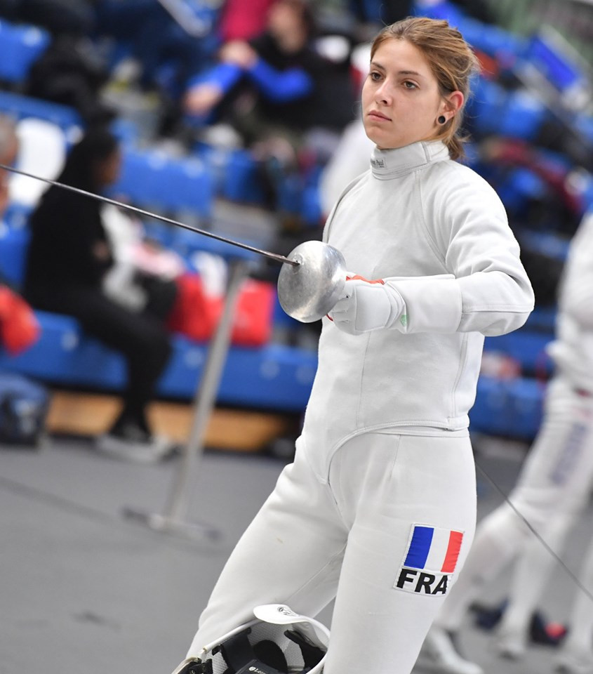 France's Camille Nabeth had a successful opening day ©FIE/Facebook/Augusto Bizzi