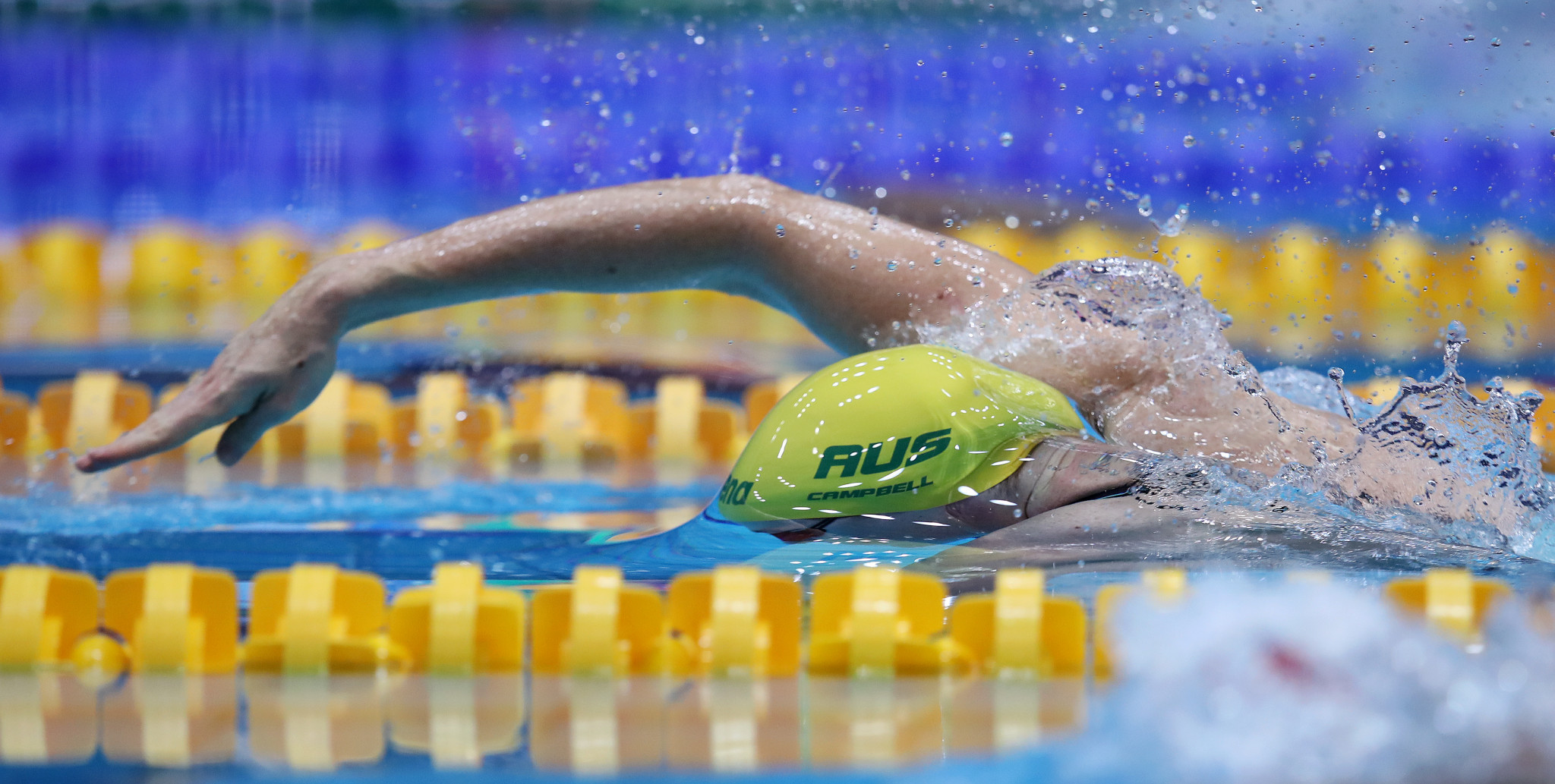 Cate Campbell of Australia was victorious in the women's 50m freestyle ©Getty Images