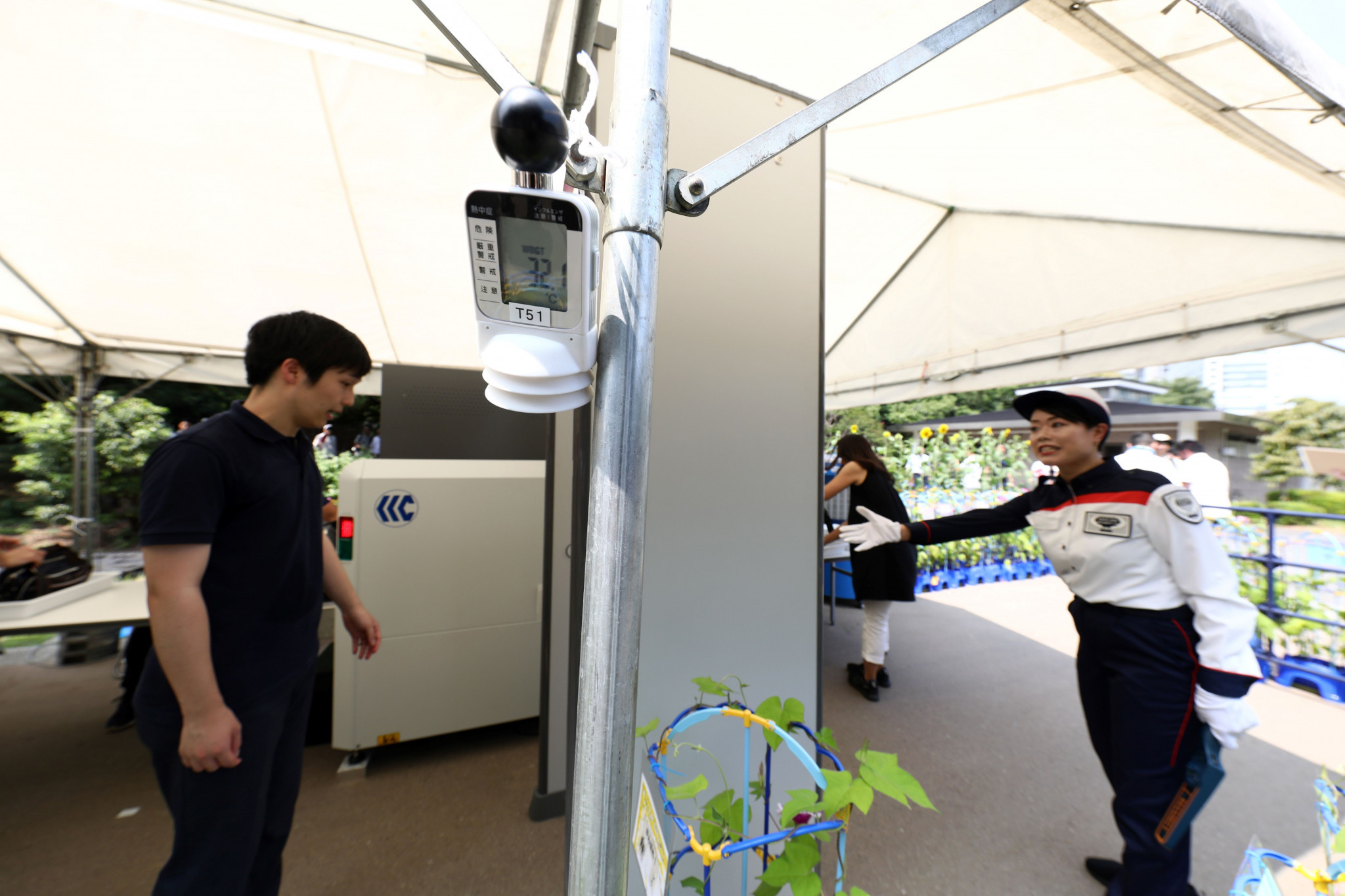 Tokyo 2020 has been testing security measures in preparation for the Olympic and Paralympic Games ©Getty Images