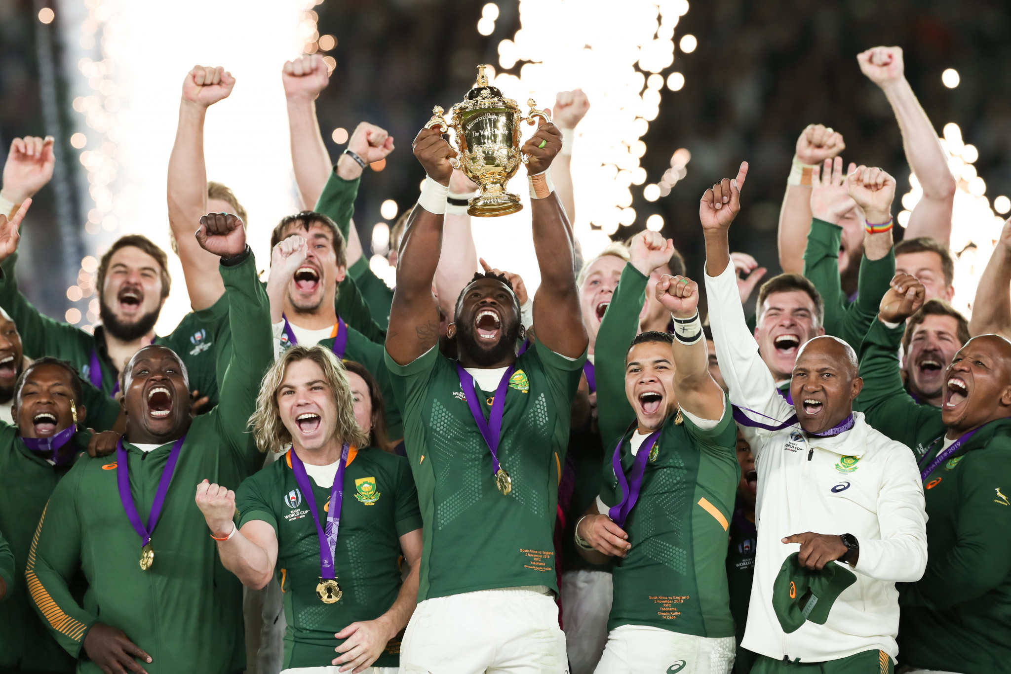 South Africa earn third Rugby World Cup title with ruthless defeat of England