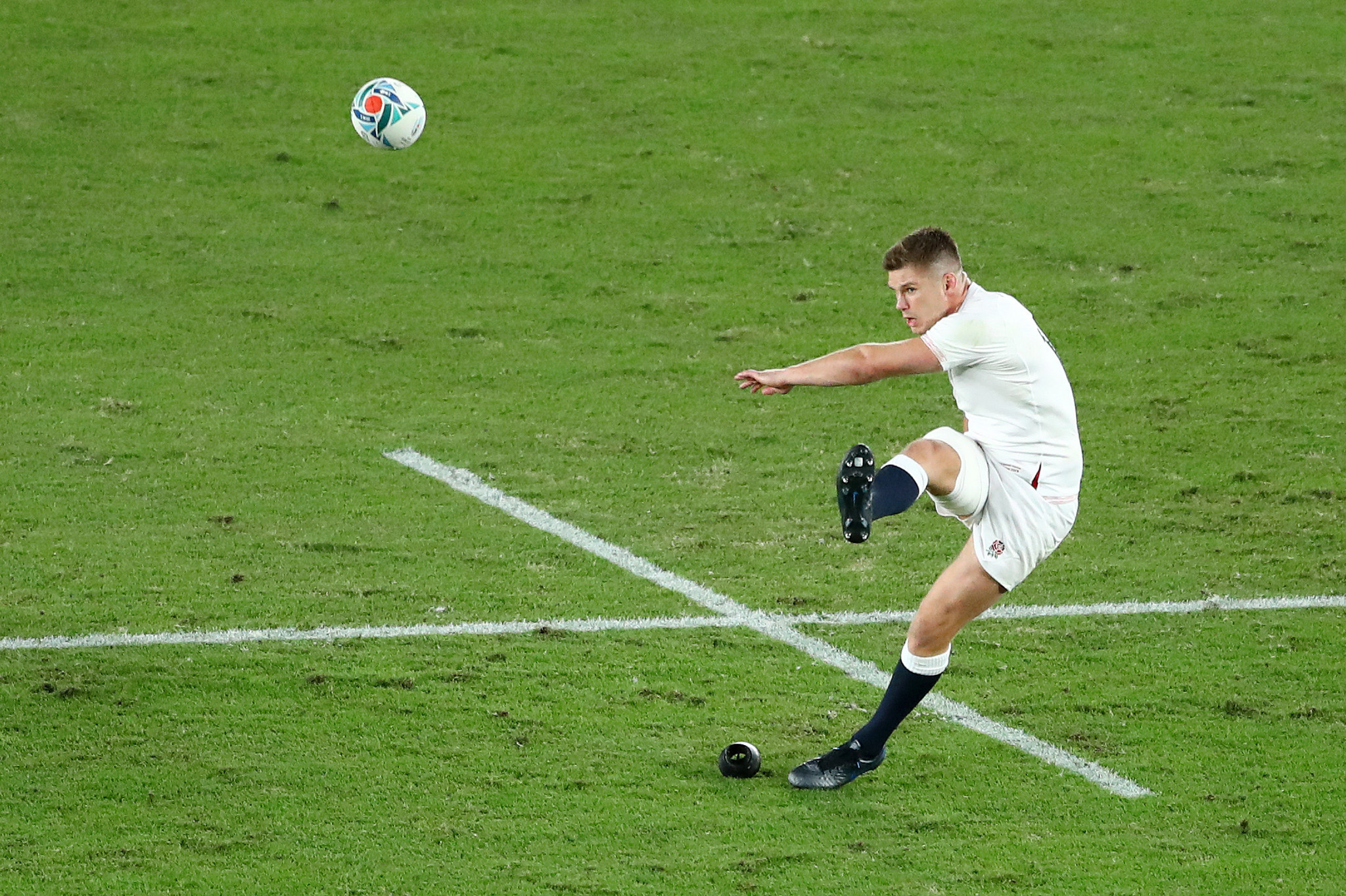 England captain Owen Farrell scored all 12 of his team's points ©Getty Images