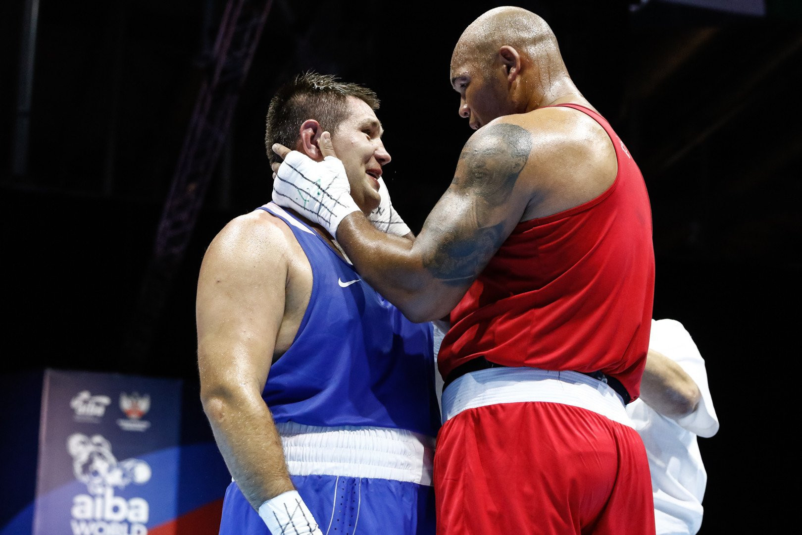 Frazer Clarke of Britain had his quarter-final victory against Maksim Babanin of Russia overturned at the Men's World Boxing Championships ©AIBA