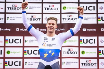 Lavreysen takes keirin gold at Track Cycling World Cup in Minsk