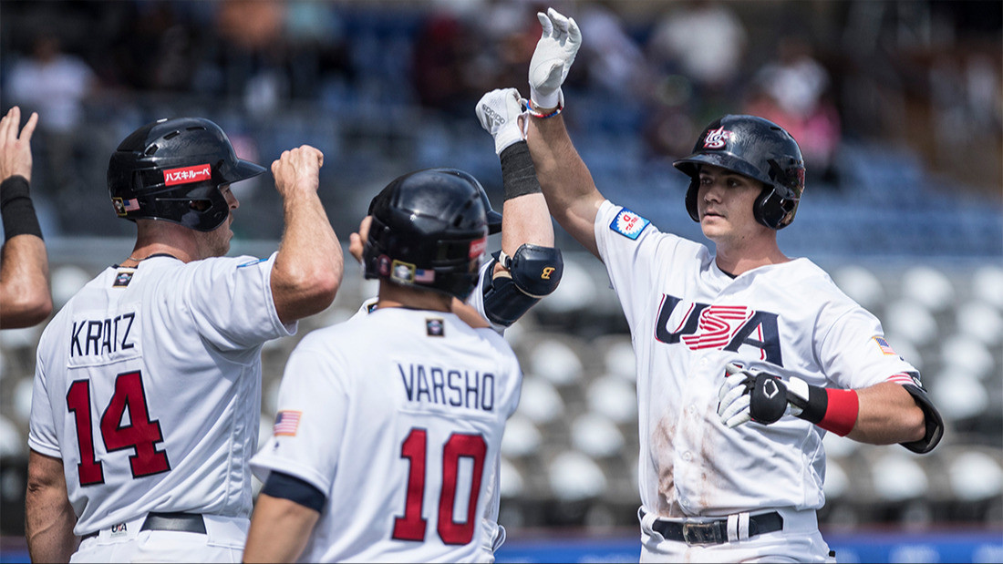 The United States overcame The Netherlands in the opening match of the WBSC Premier12 in Guadalajara ©WBSC