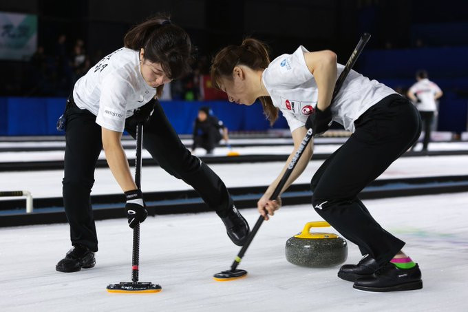 China and Japan are joint leaders in the women's competition ©WCF