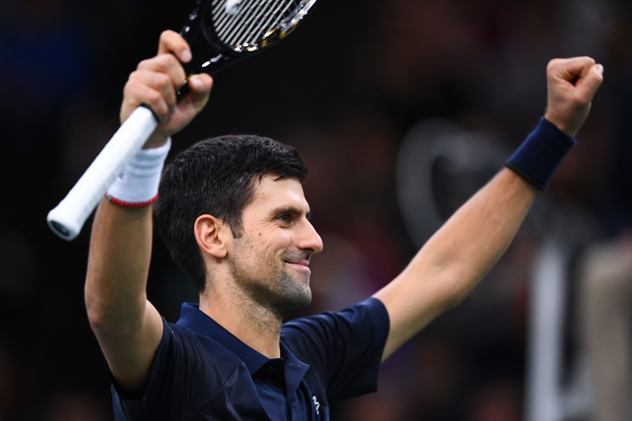 Djokovic dominates Shapovalov to claim fifth Paris Masters title