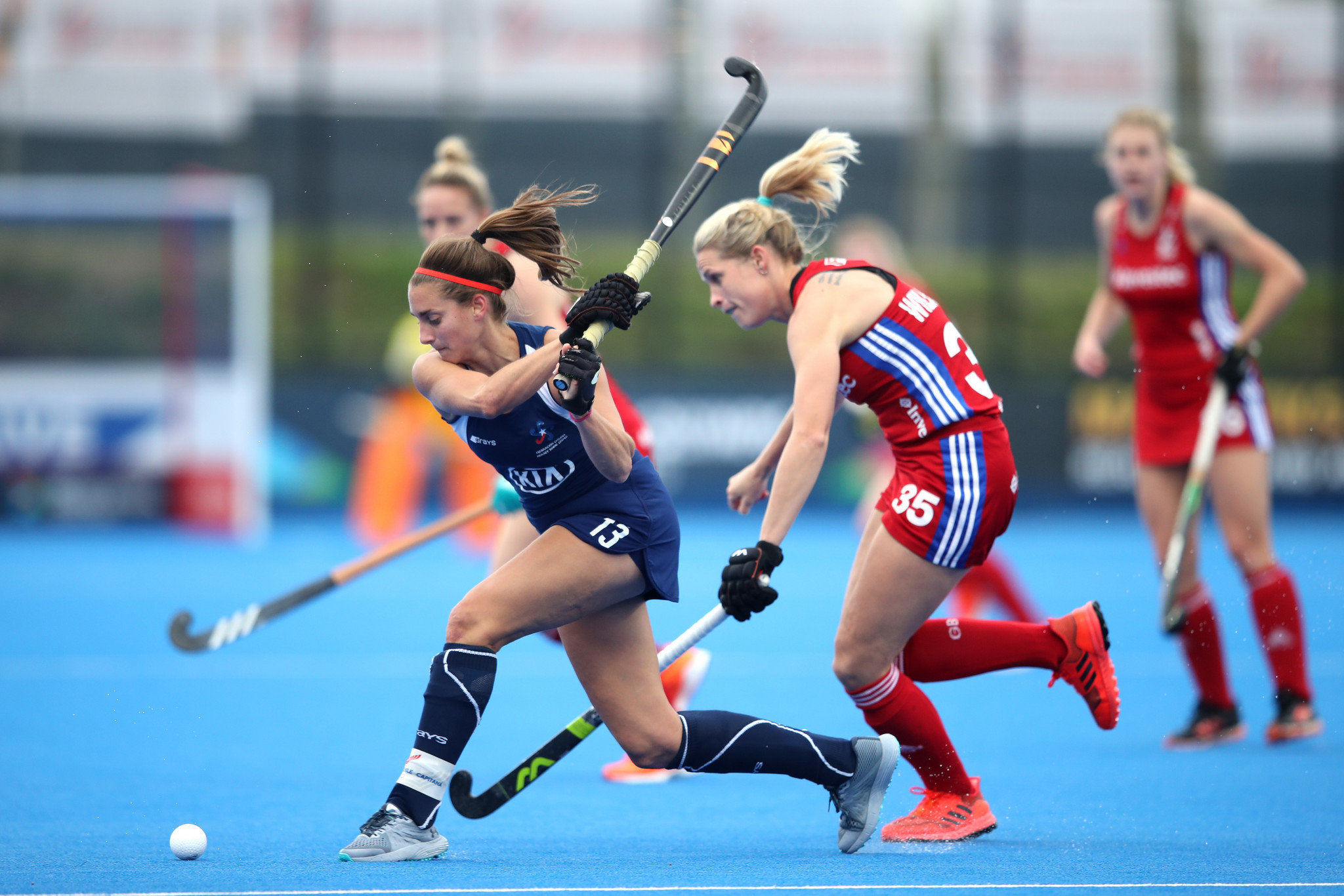 Britain beat Chile to qualify for the women's Olympic hockey tournament at Tokyo 2020 ©Getty Images