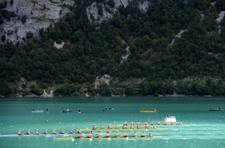 Action from this year's World Rowing Championships at Lake Aiguebelette in France. The elite end of the sport is doing nicely, but FISA has an internal debate over the best way of creating elite rowers from new parts of the world ©Getty Images