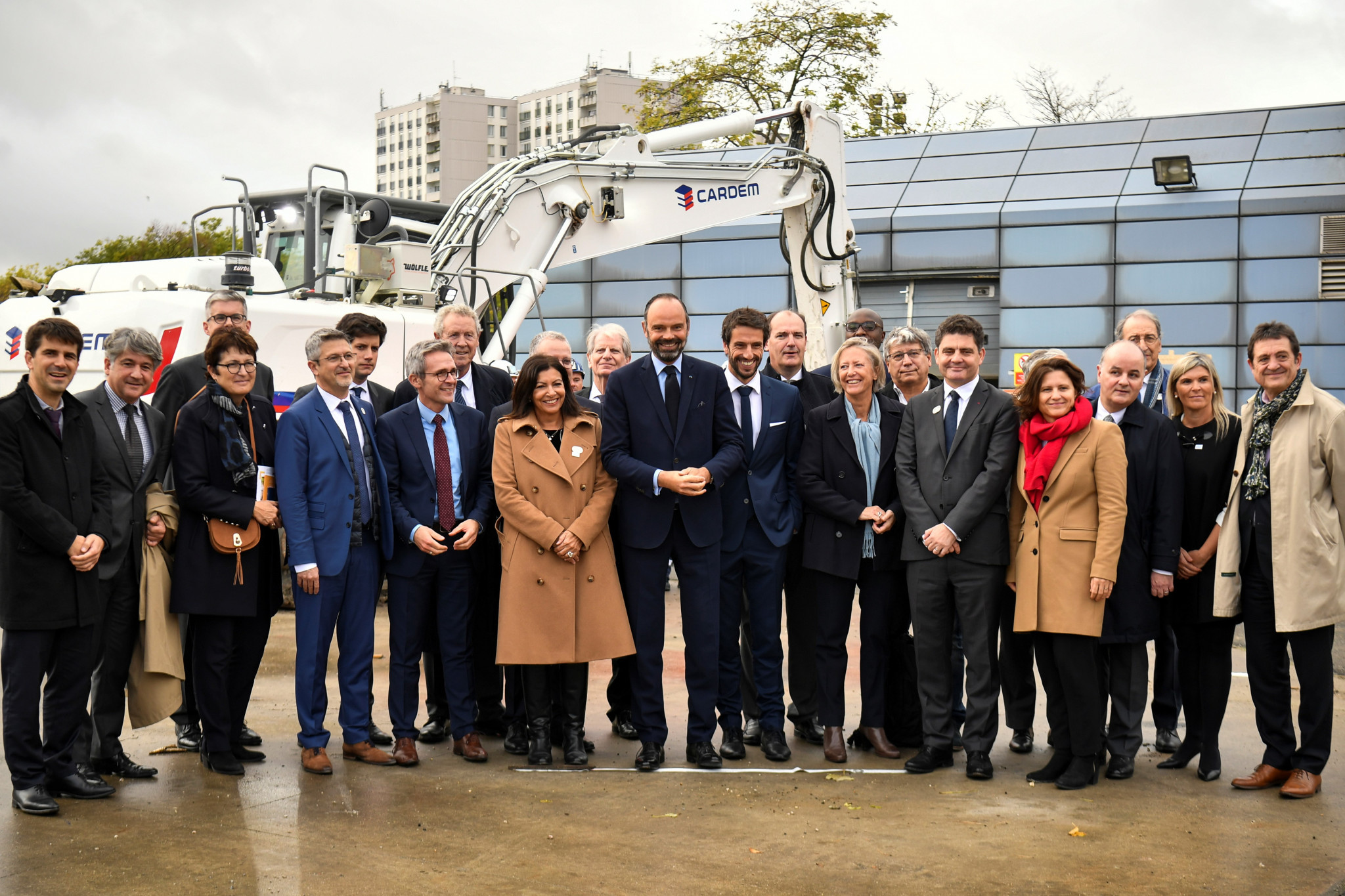 Construction work launched at site of Paris 2024 Athletes' Village