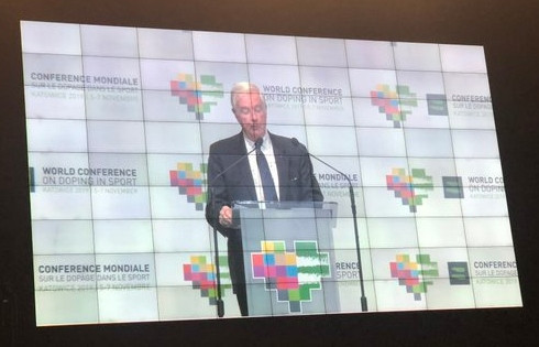 WADA President Sir Craig Reedie admitted the Russian doping scandal "worst case of system failure" in the history of the anti-doping movement ©Twitter