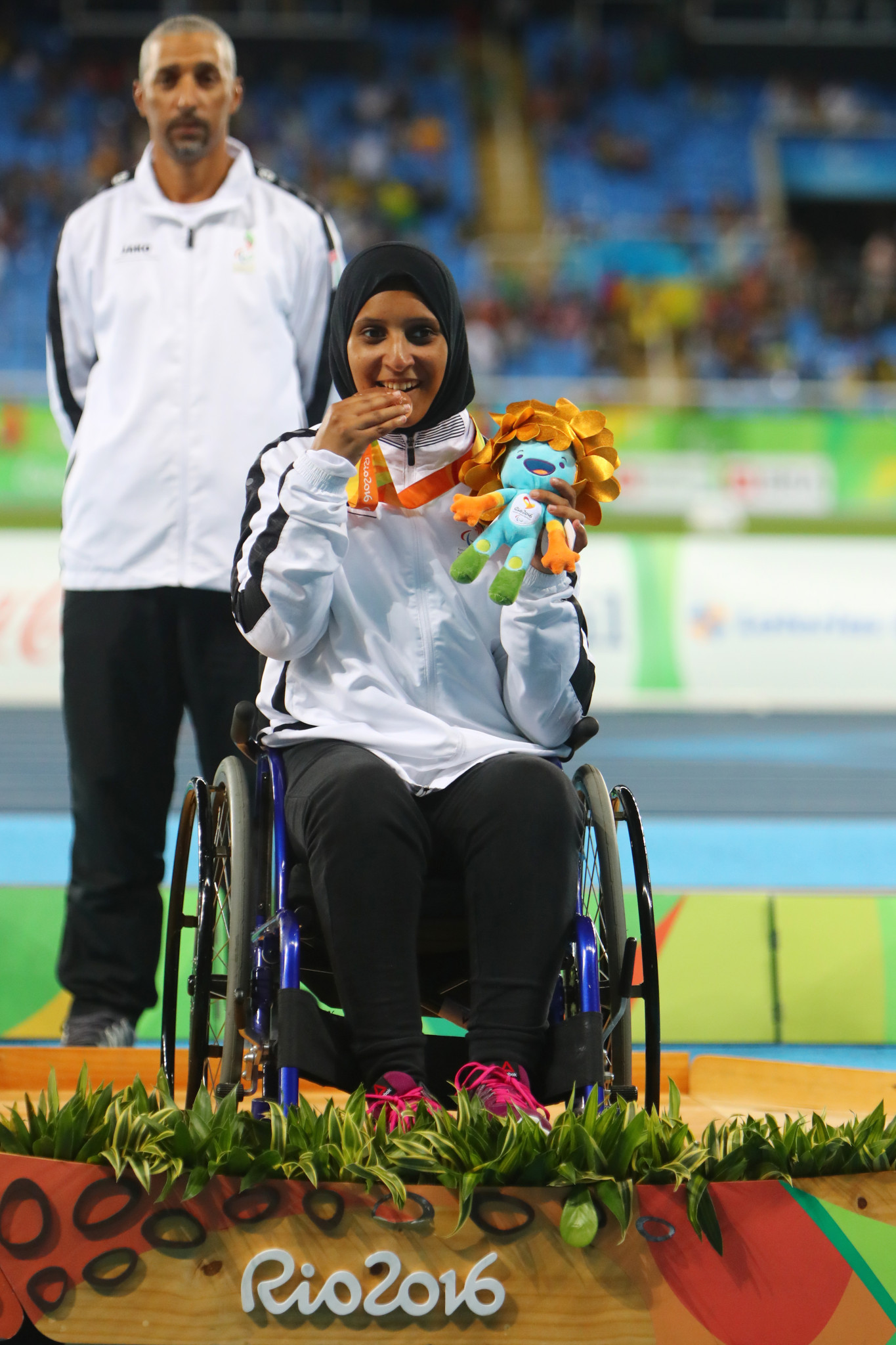 History maker Sara Alsenani is looking forward to her home event ©Getty Images