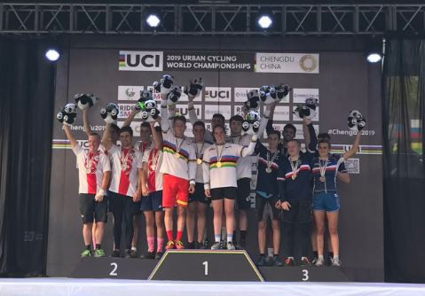 Spain defend team trials title as UCI Urban Cycling World Championships begin