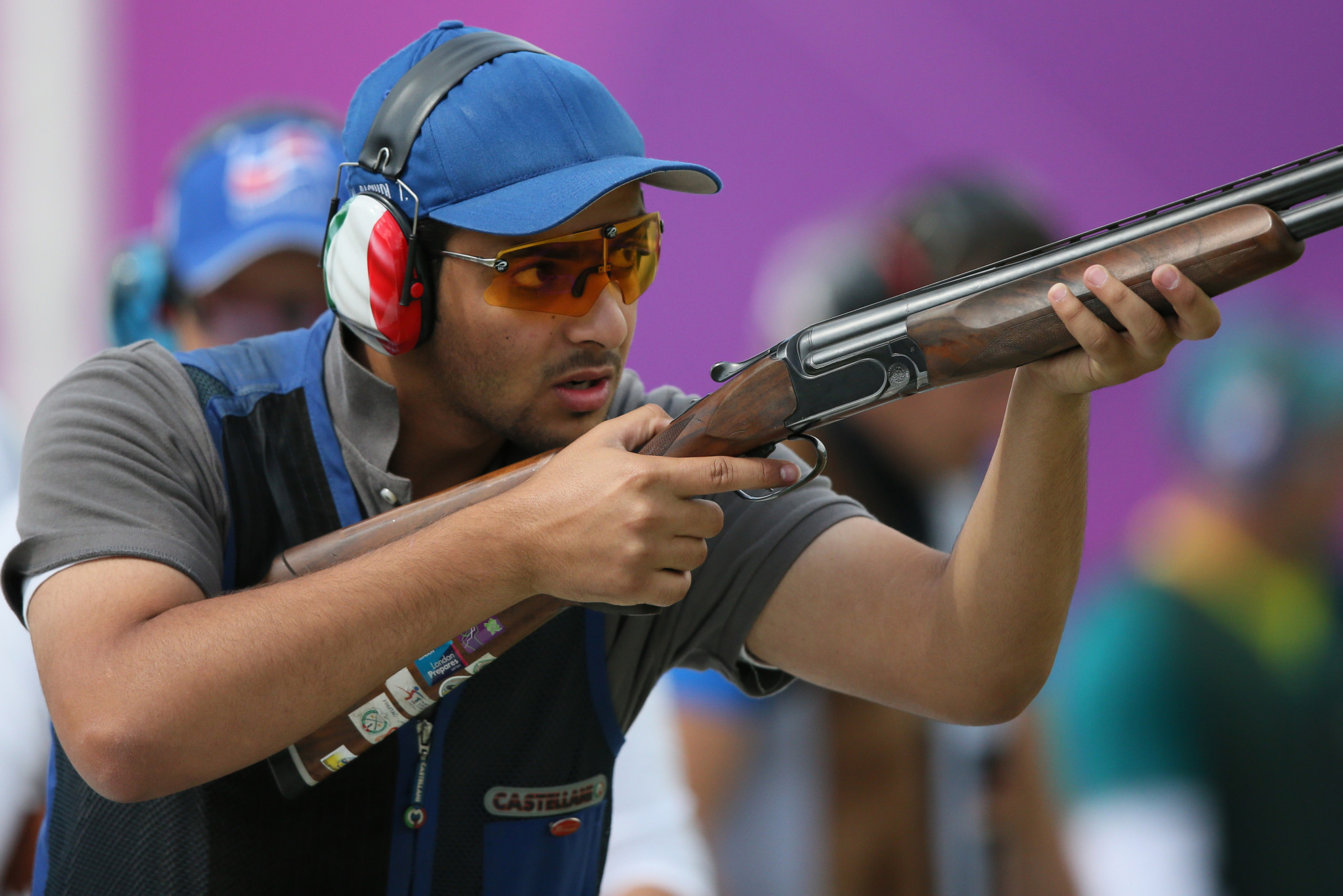 Talal Alrashidi came out on top in the men's trap final at the Asian Shooting Championships in Doha ©Getty Images