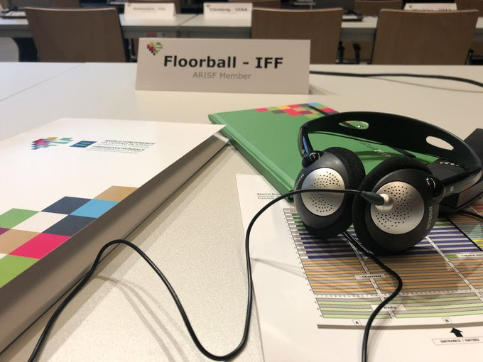 The International Floorball Federation were among those attending the Conference ©Twitter