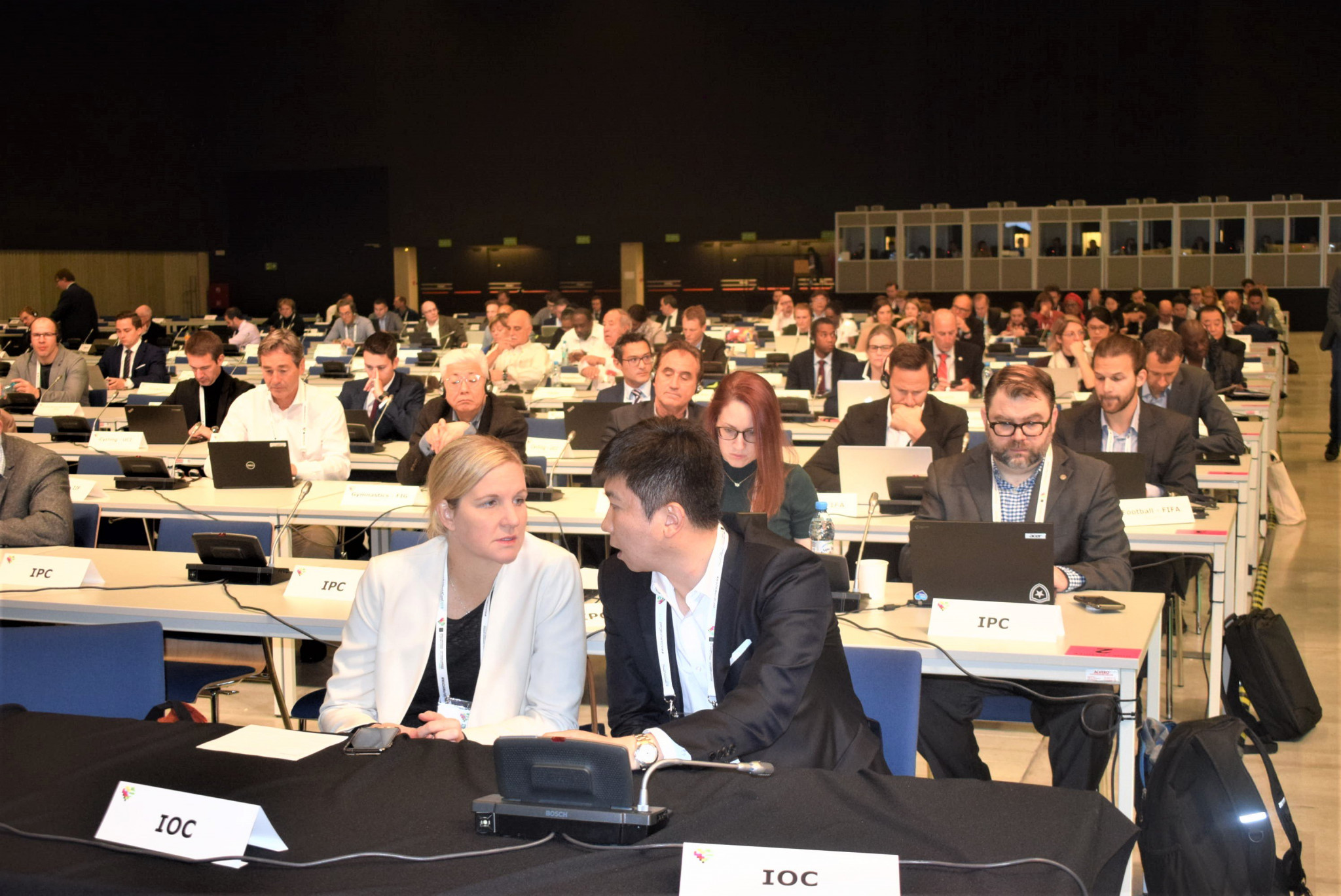 IOC Athletes' Commission chair Kirsty Coventry took part in the Conference ©Twitter