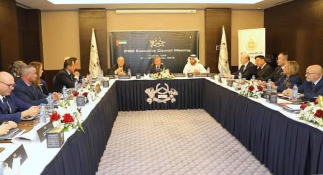 Sheikh Abdullah attends IFBB Executive Council meeting