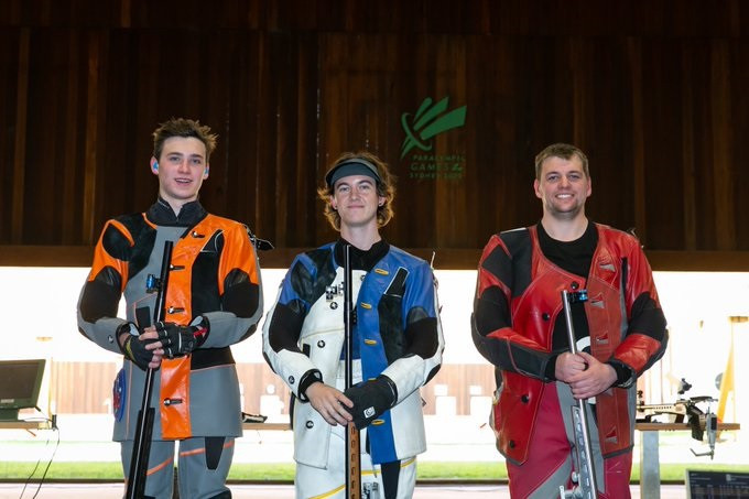 Jack Rossiter topped the men's 50 metres three positions rifle podium at the Oceania Shooting Championship in Sydney ©Shooting Australia/Twitter