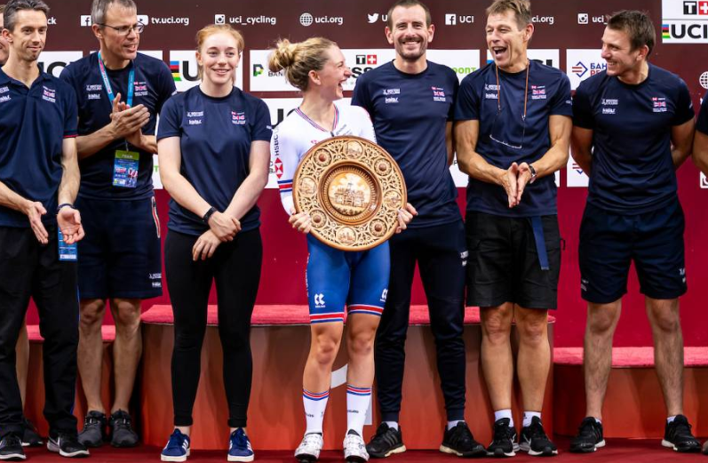 Minsk was a happy hunting ground for Great Britain ©British Cycling