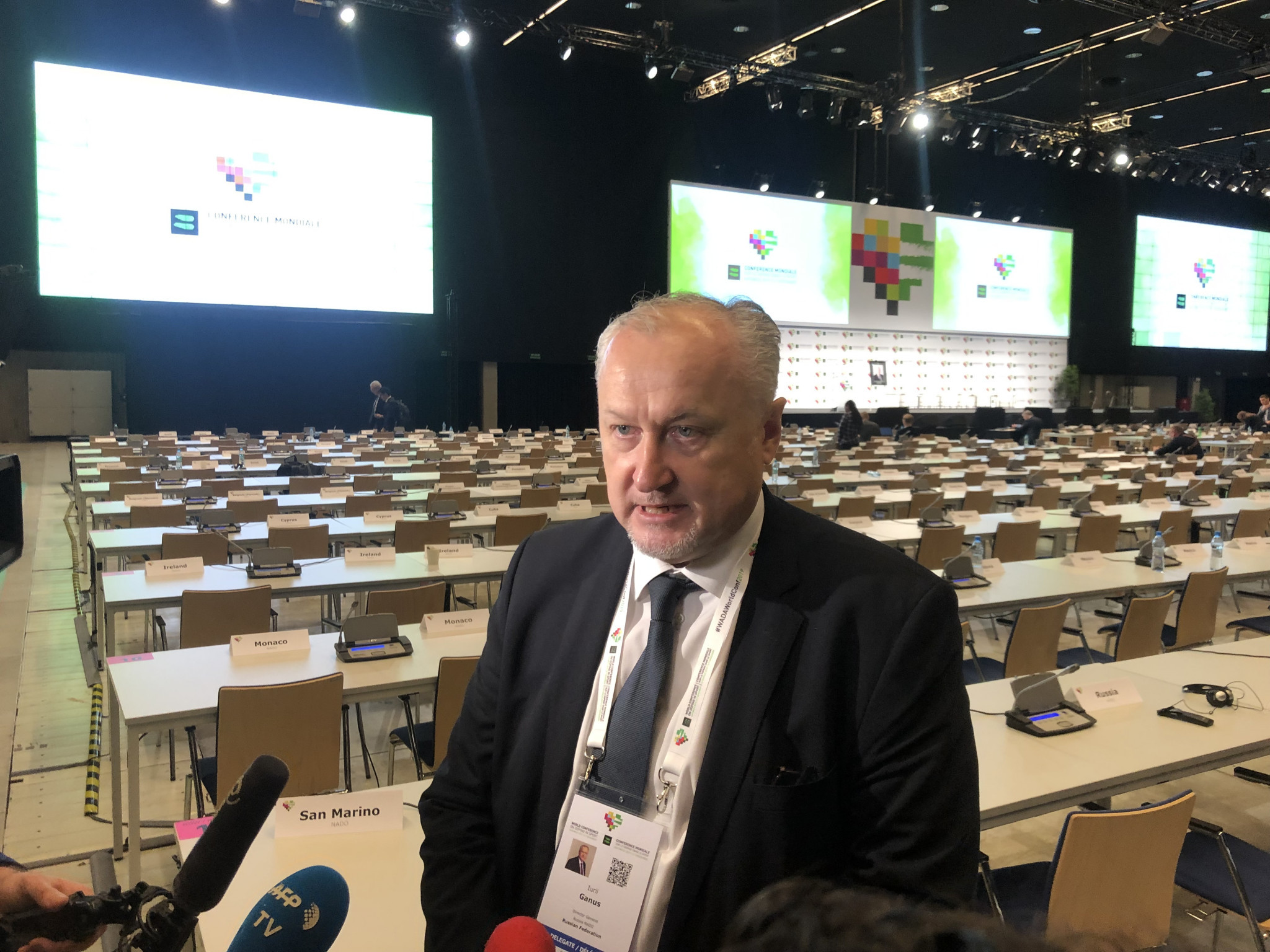 Russian Anti-Doping Agency director general Yuri Ganus has admitted he believes data retrieved from the Moscow Laboratory has been manipulated ©ITG