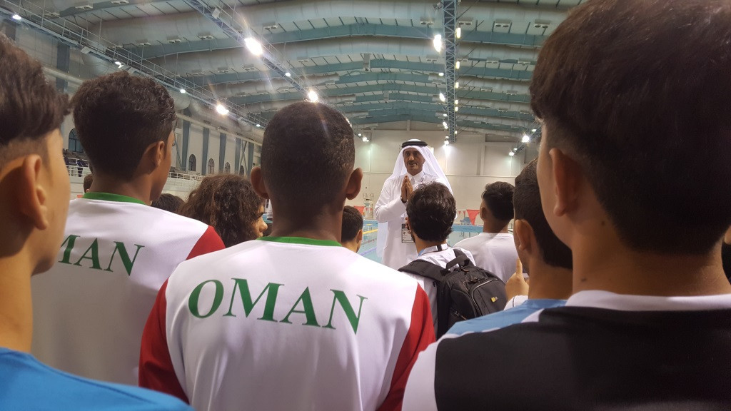 A youth swimming camp being held by the Olympic Council of Asia in Qatar has welcomed 66 young athletes from 33 countries ©OCA
