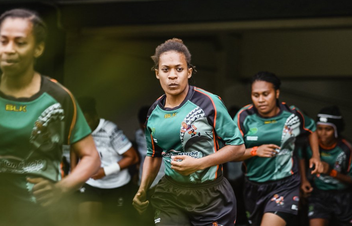 The Vanuatu women's sevens team made their international debut ©Oceania Rugby