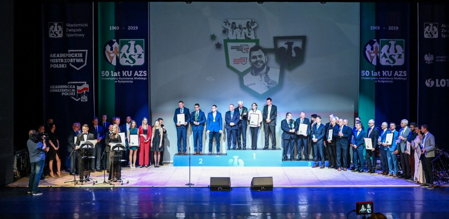 The Polish University Sport Federation has honoured its best performing athletes and institutions ©AZS