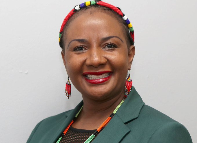 South Africa's Cecilia Molokwane  has been elected President of Netball Africa ©NSA