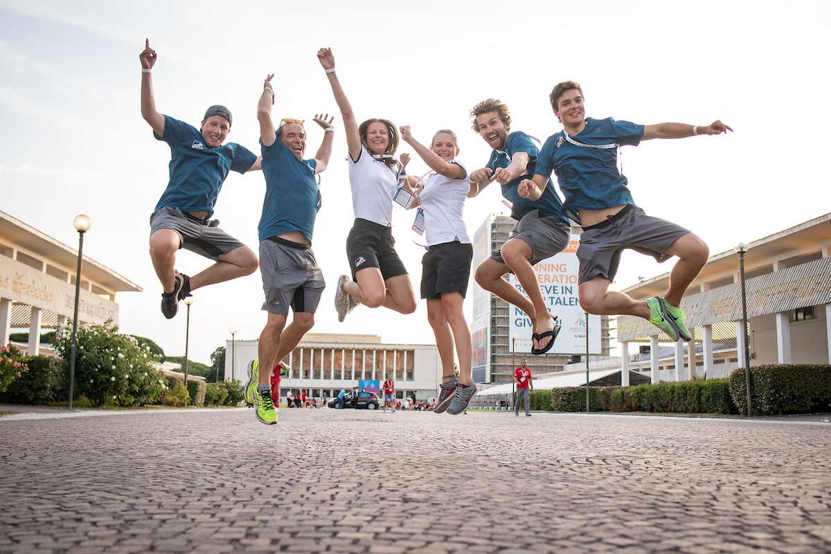 Germany sent a 124 member delegation to the Summer Universiade in Naples ©FISU