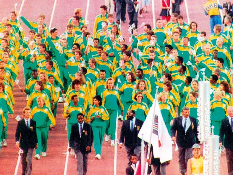 South Africa returned to the Olympic Games at Barcelona 1992 after apartheid was abolished ©Getty Images