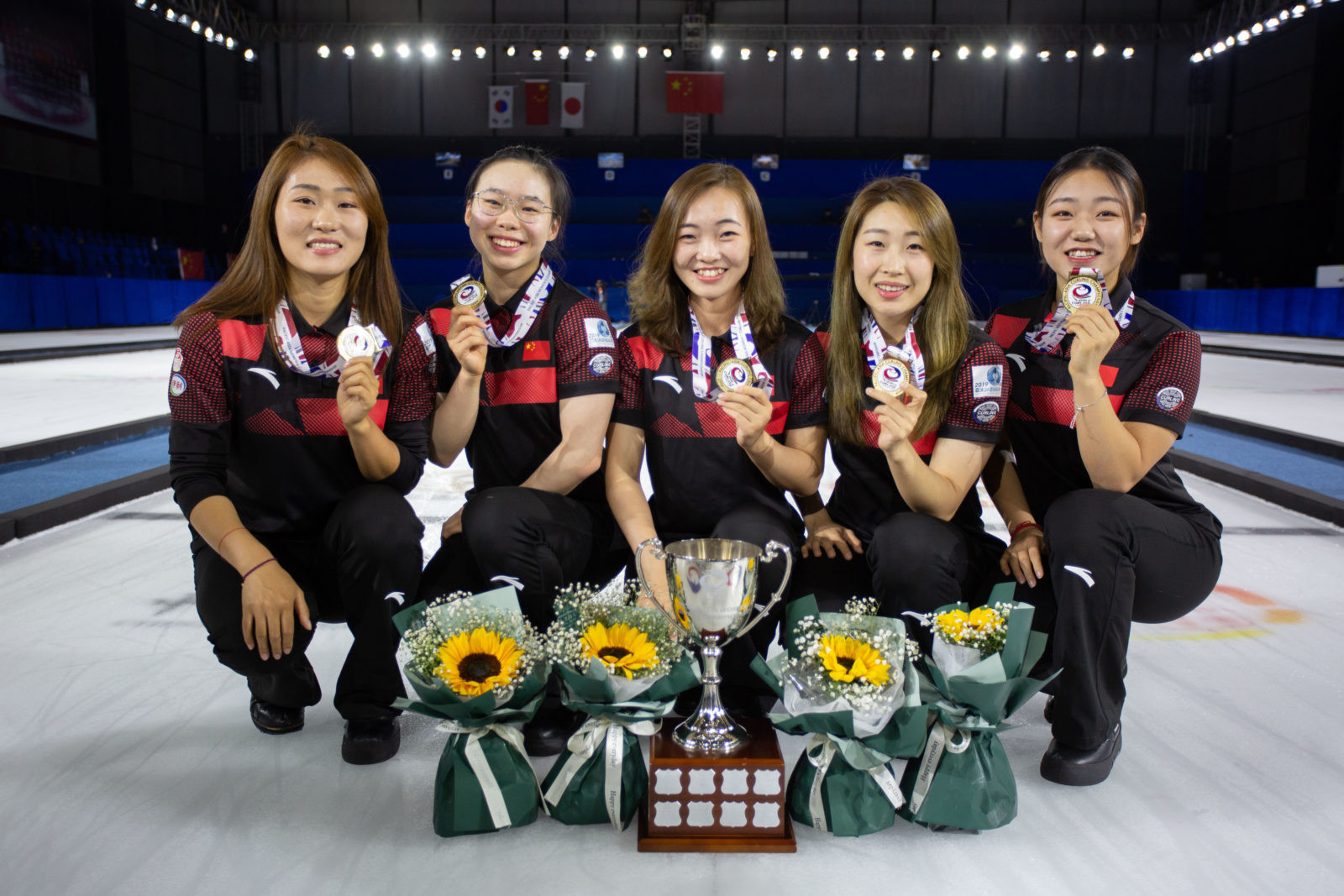 China eased to victory over Japan to take gold in the women's event ©WCF