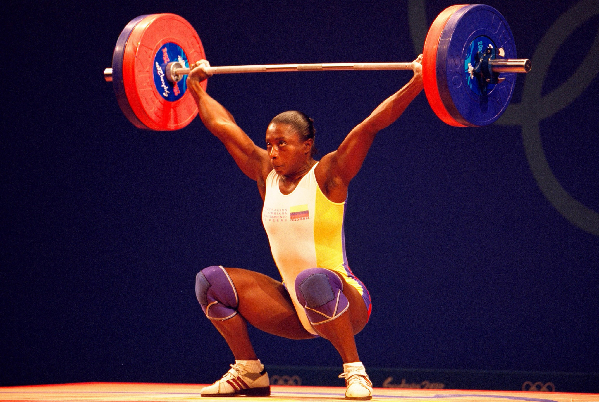Weightlifter Isabel Maria Urrutia won Colombia's first Olympic gold in any sport when she triumphed at Sydney 2000 ©Getty Images 
