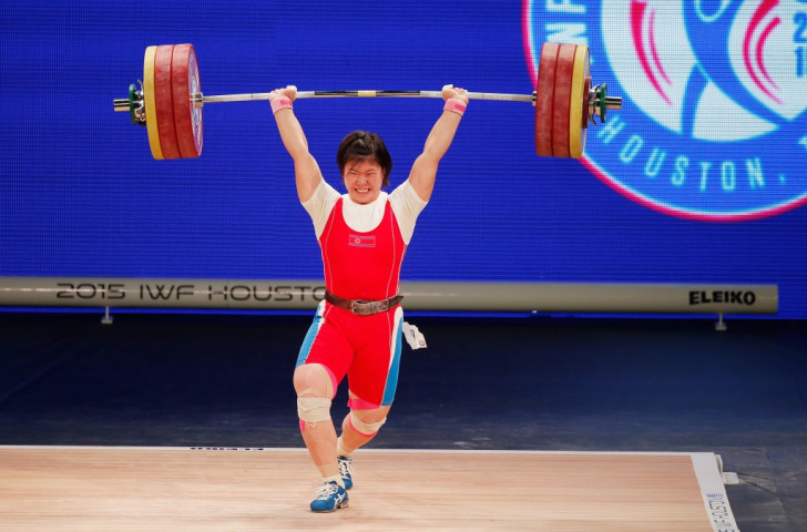 But the three women's 75kg silver medals won by North Korea's Jong Sim Rim in the face of adversity made the headlines today ©Getty Images