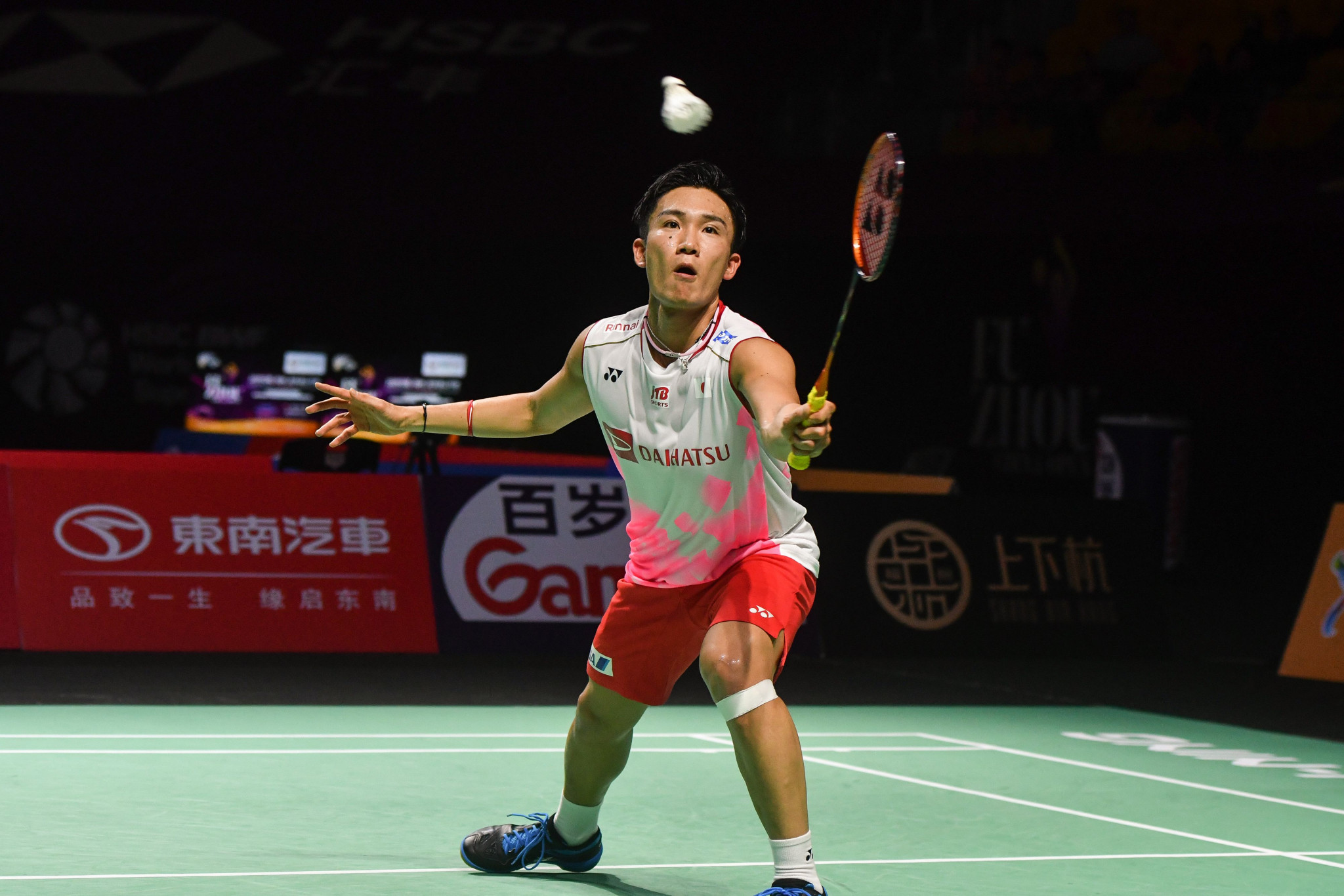 Kento Momota advanced to the men's singles final ©Getty Images