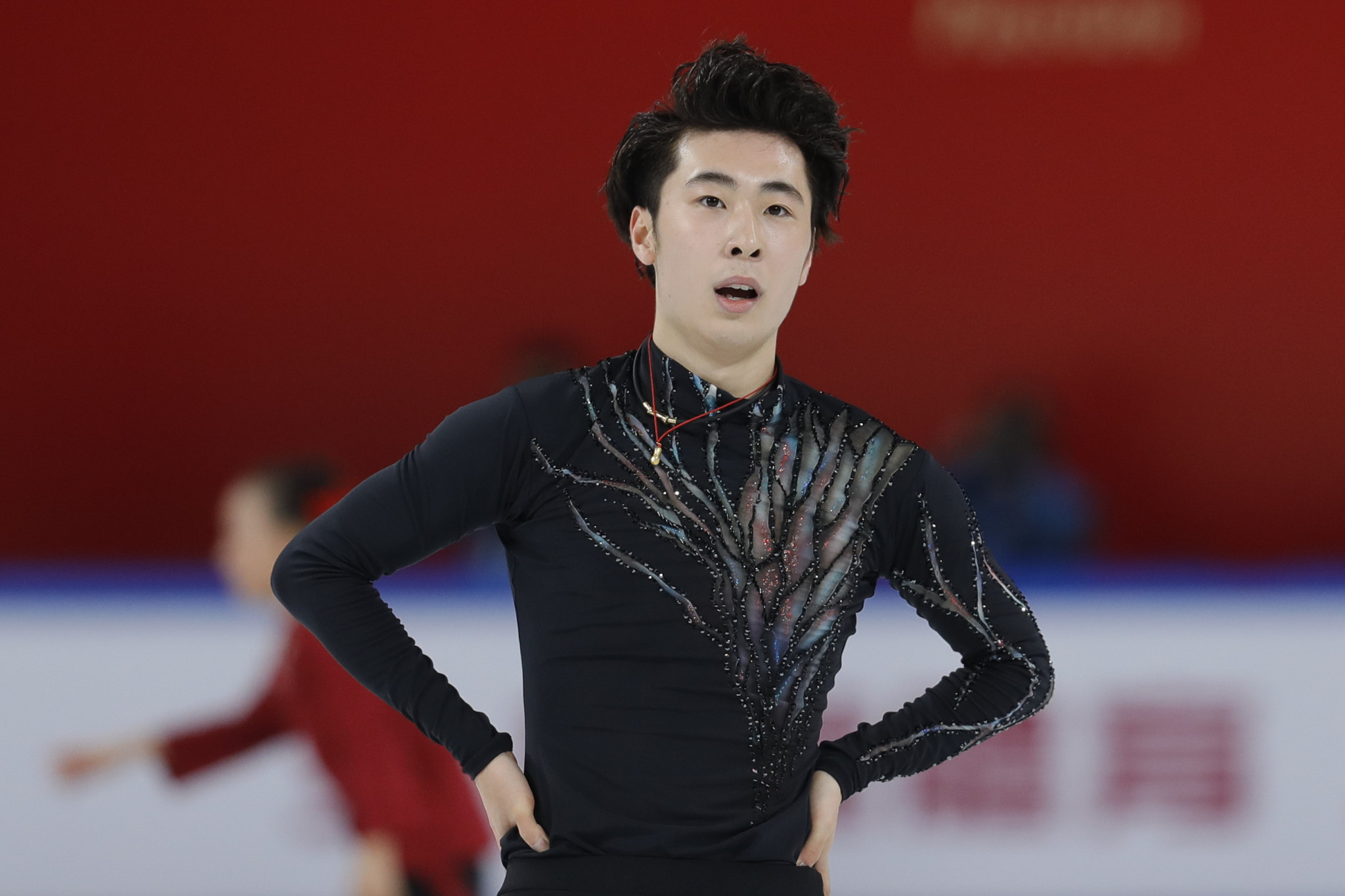 Jin Boyang rose from second overnight to win the men's event ©Getty Images