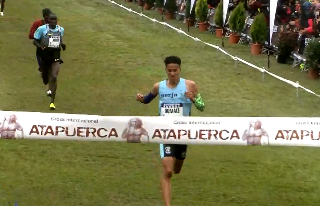 Spain’s Ouassim Oumaiz Errouch triumphed in the men's race ©YouTube