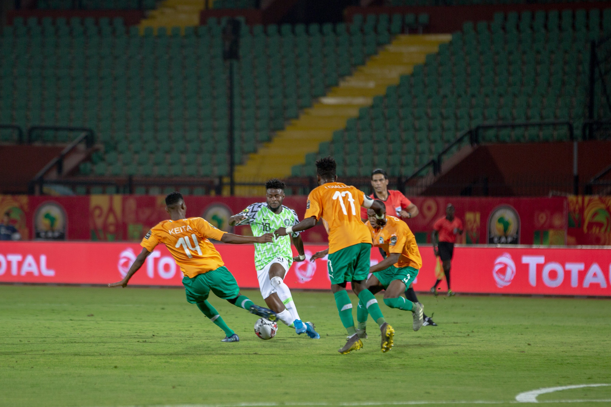 Nigeria lost their opening match to Ivory Coast ©CAF