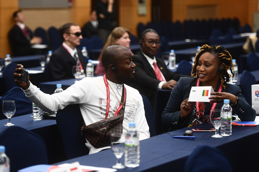 Representatives from Mali attended the International Sambo Federation Annual Congress where the Malian Sambo Federation were approved as full FIAS members ©FIAS 