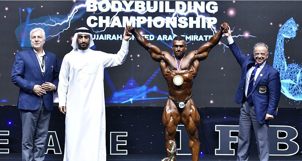 Arzeshmand earns overall bodybuilding title at the IFBB Men's World Championships