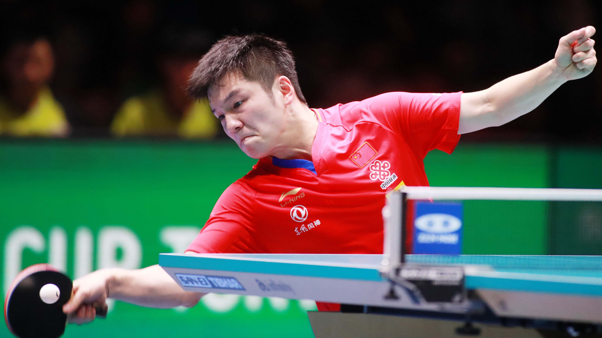 Fan Zhendong wrapped up the men's title for China ©ITTF