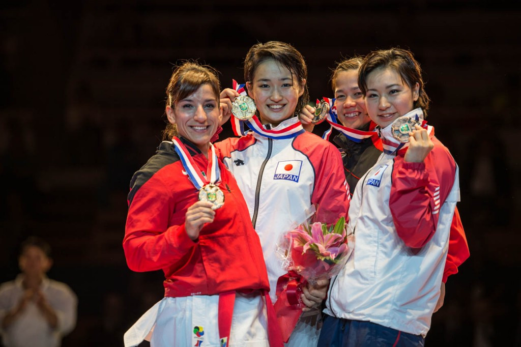 Reigning world champions strike gold on home soil at Karate1 Premier League event in Okinawa
