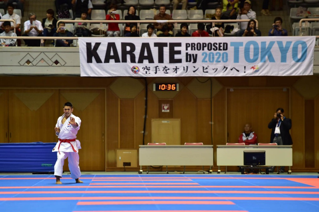 The event in Okinawa is the first to be held since karate was recommended for inclusion at Tokyo 2020 ©Xavier Servolle/WKF