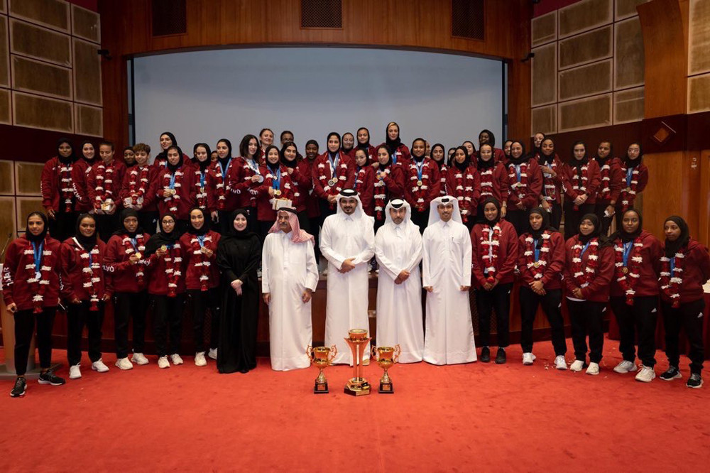 Qatar Olympic Committee President honours Women's Games athletes