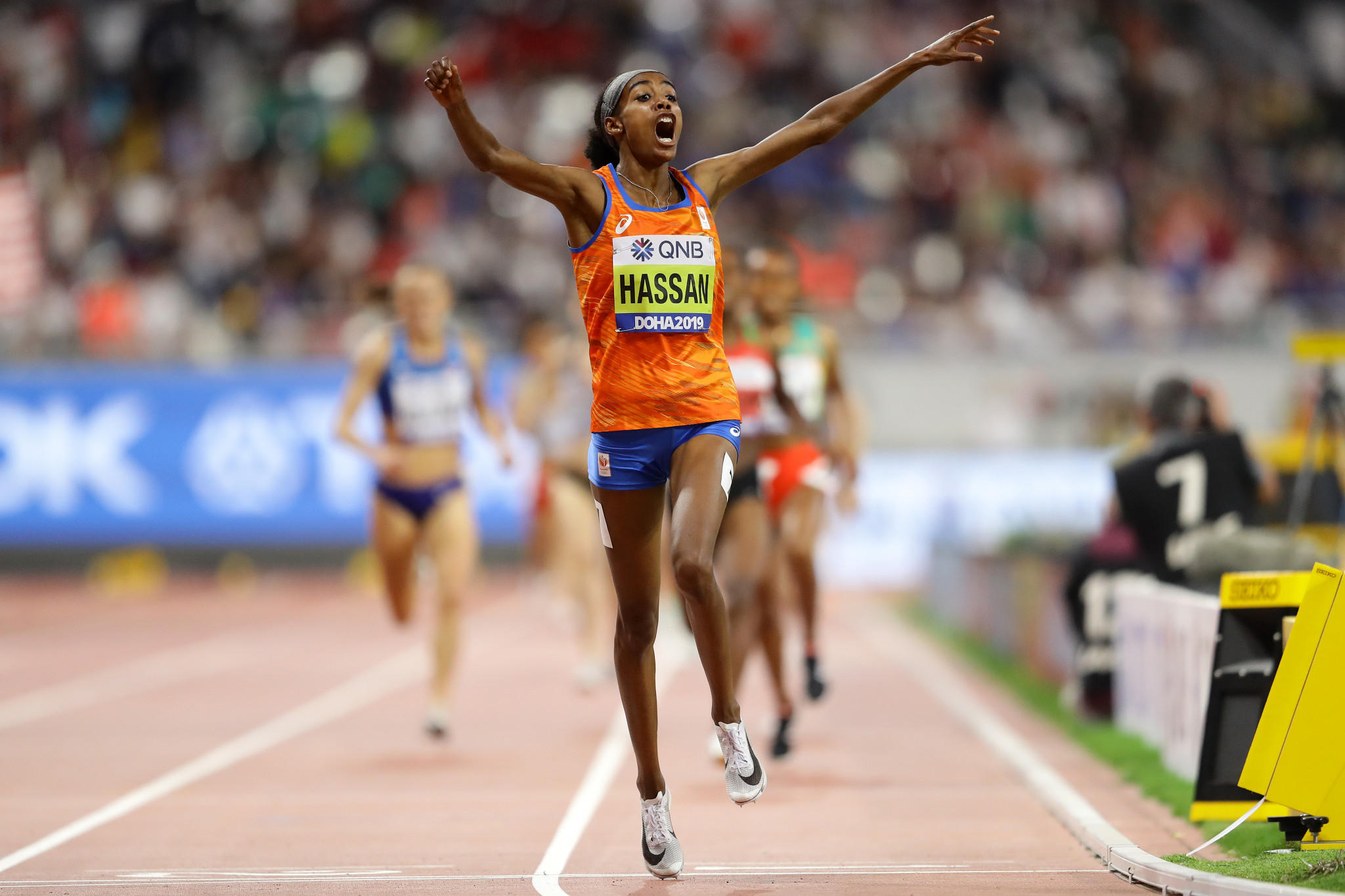 Sifan Hassan won two golds at the World Championships amid the controversy surrounding her coach Alberto Salazar  ©Getty Images